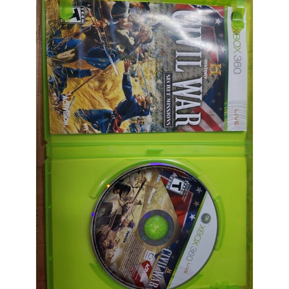 History Channel Civil War: Secret Missions - Microsoft Xbox 360